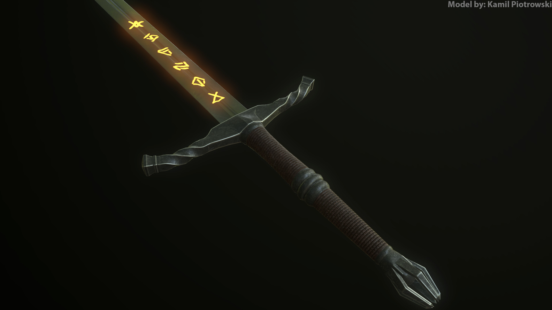 runed sword Rhitta en SANCTUS RECIDIVI SANCTUS RECIDIVI